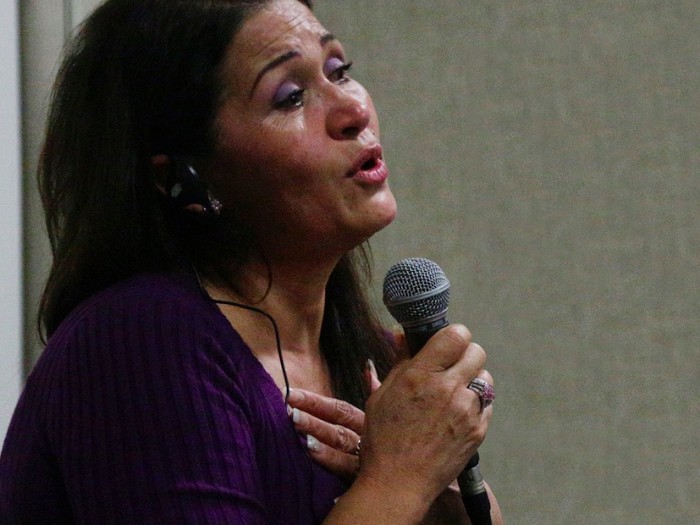 sex-trafficking survivor Virginia Isaias